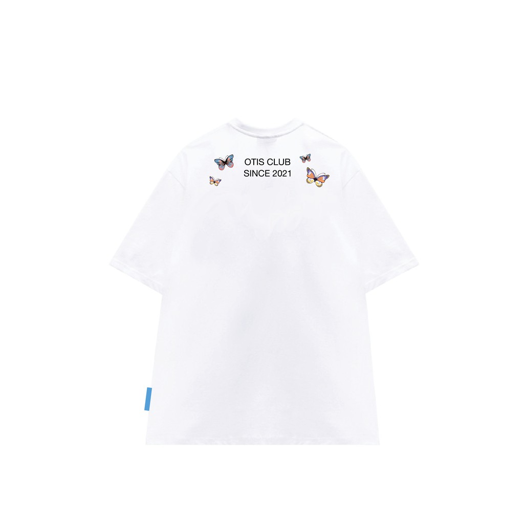 Áo thun tay lỡ Unisex Local Brand OTIS CLUB - BUTTERFLY