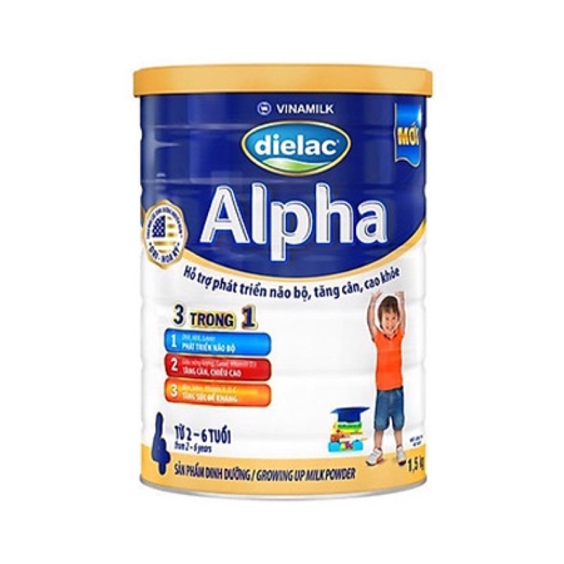 Sữa Bột Dielac Alpha 4 1.5kg