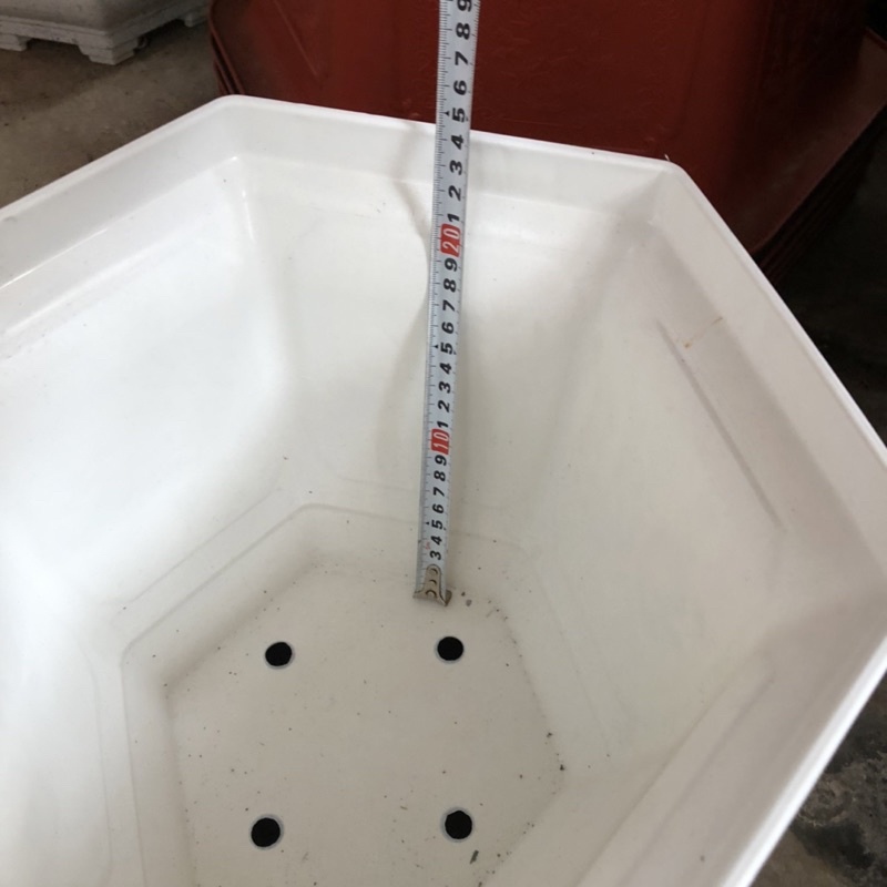 Chậu Ly Lục Giác số 3 đế cao nhựa dày cao cấp