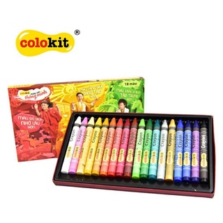 Bút sáp màu Jumbo Colokit CR-C035 (siêu to-khổng lồ)