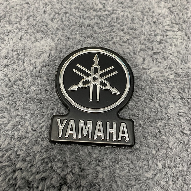 Tem Logo Huy Hiệu Yamaha Xe Máy Biểu Tượng Trang Trí Bằng Nhựa