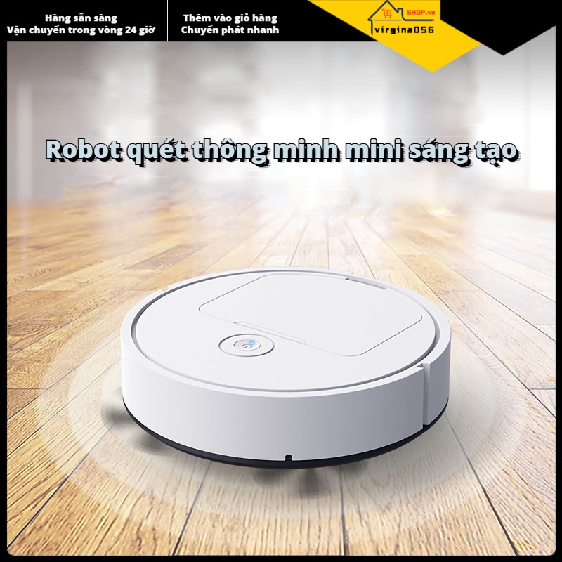 Có thể bán buôn Robot hút bụi mini Robot quét nhà thông minh Độ ồn thấp Máy hút bụi và lau sàn tự động có pin Virgina056 Hàng giao ngay | BigBuy360 - bigbuy360.vn