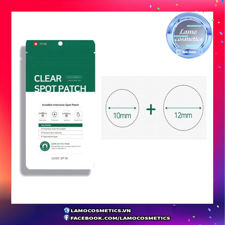 Miếng Dán Mụn Some By Mi Clear Spot Patch 18 Miếng