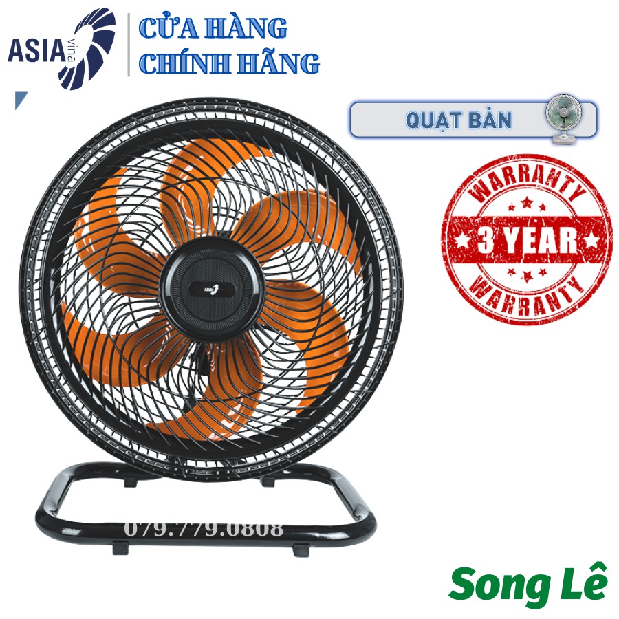 Quạt sàn ASIA vina Turbo STB1601 - 80W - 6 Cánh 40cm Mẫu Mới 2021