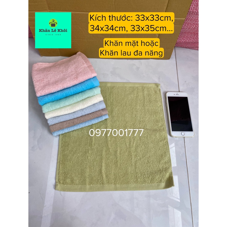 Khăn lau đa năng 100% cotton xuất Hàn or xuất Nhật thấm hút tốt - Chính hãng Songwol - Nhiều mẫu