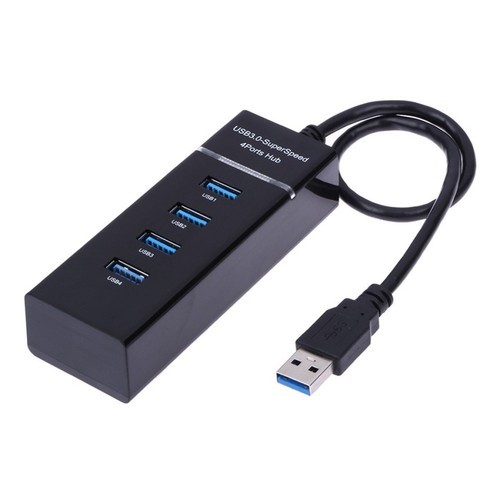 Hub Chia 4 Cổng USB 3.0 - 303A - Dây Dài 30cm - Bộ Chia USB 4 Cổng - HUB4