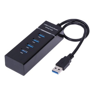 Hub chia 4 cổng usb 3.0 - 303a - dây dài 30cm - bộ chia usb 4 cổng - hub4
