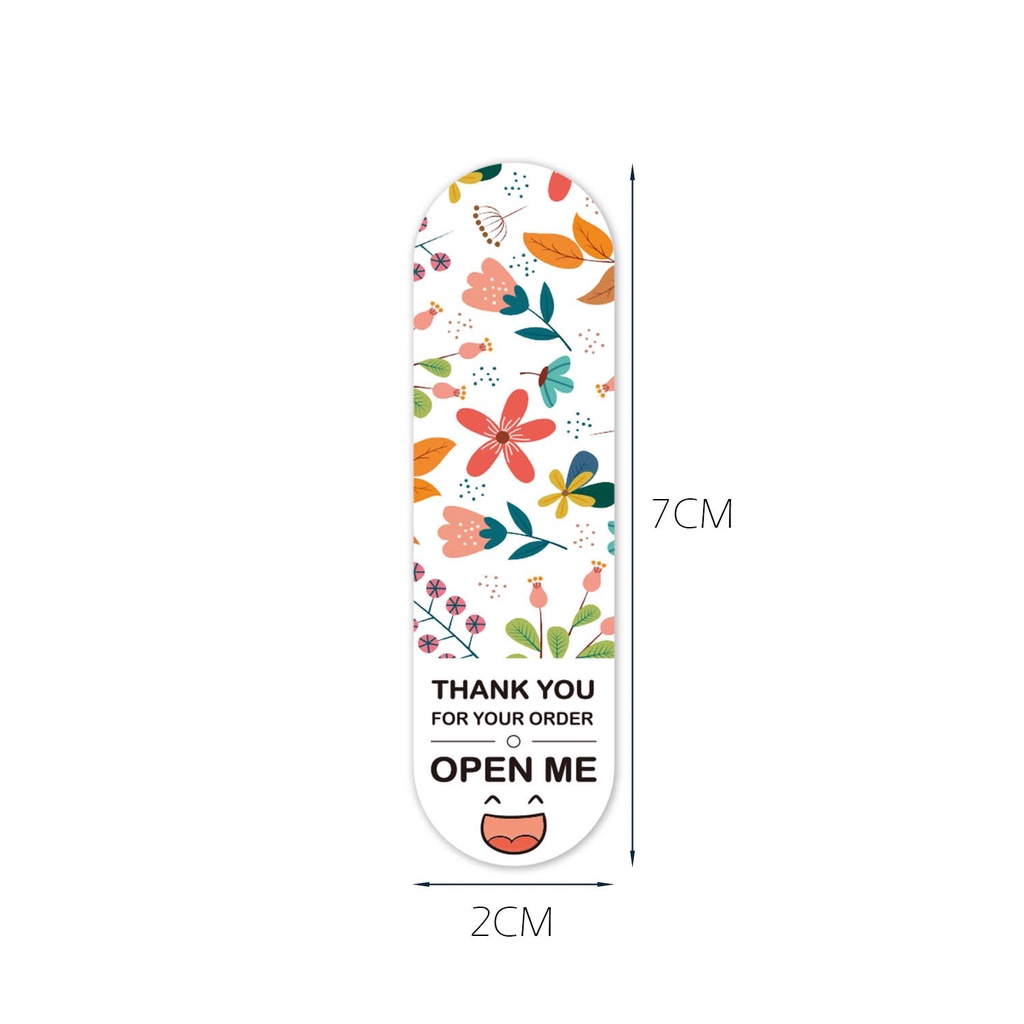 Set Nhãn dán  Sticker Cao Cấp  Để Trang Trí/ Quà Tặng/ Gói Hàng/Đóng Gói Hàng Tem Cám ơn