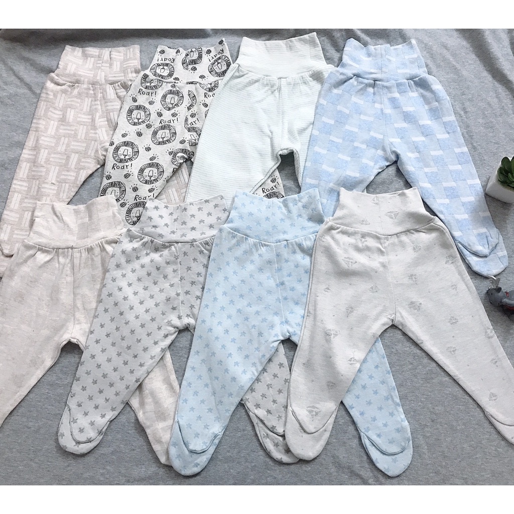 Quần tất cotton size NB cho bé ☘️ COMBO GIÁ RẺ ☘️ Ấm áp, thấm hút mồ hôi ❤️