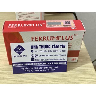 Ferrumplus Hỗ Trợ Phòng Ngừa Thiếu Máu