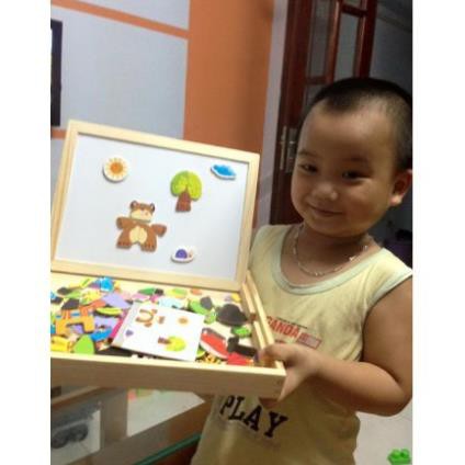 BẢNG GHÉP NAM CHÂM HÌNH THÚ 2 MẶT