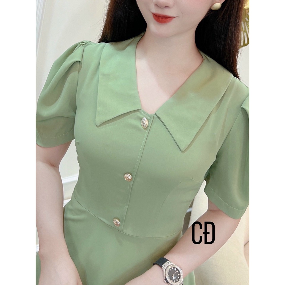 Thời trang váy đầm SEIN - Chất thái lạnh mềm mịn mát - Váy xòe mã V19