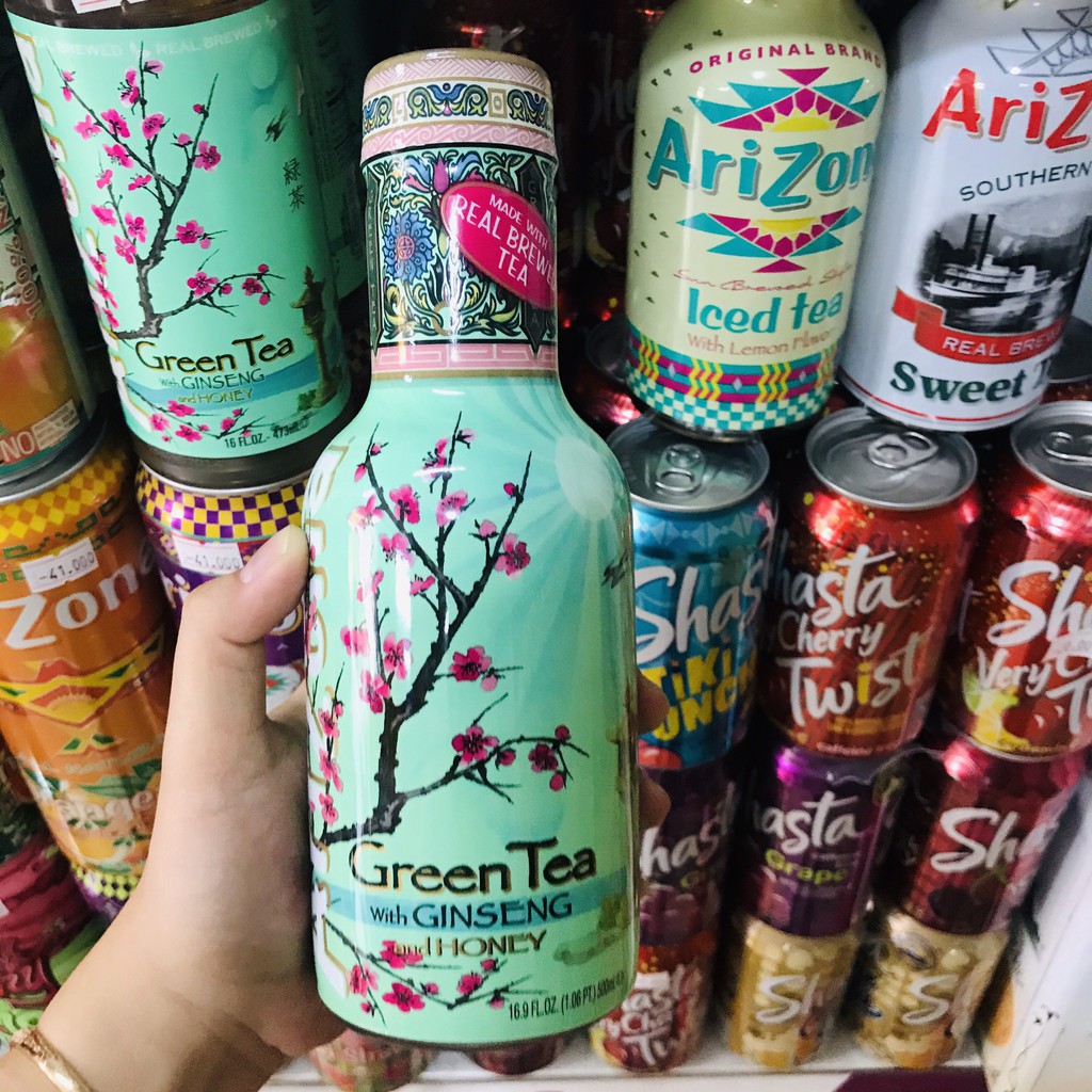 [12 LOẠI] NƯỚC NGỌT TRÀ TRÁI CÂY MỸ ARIZONA LON 458ML 500ML 680ML UỐNG SIÊU NGON LON SIÊU TO KHỔNG LỒ (CHUẨN USA)