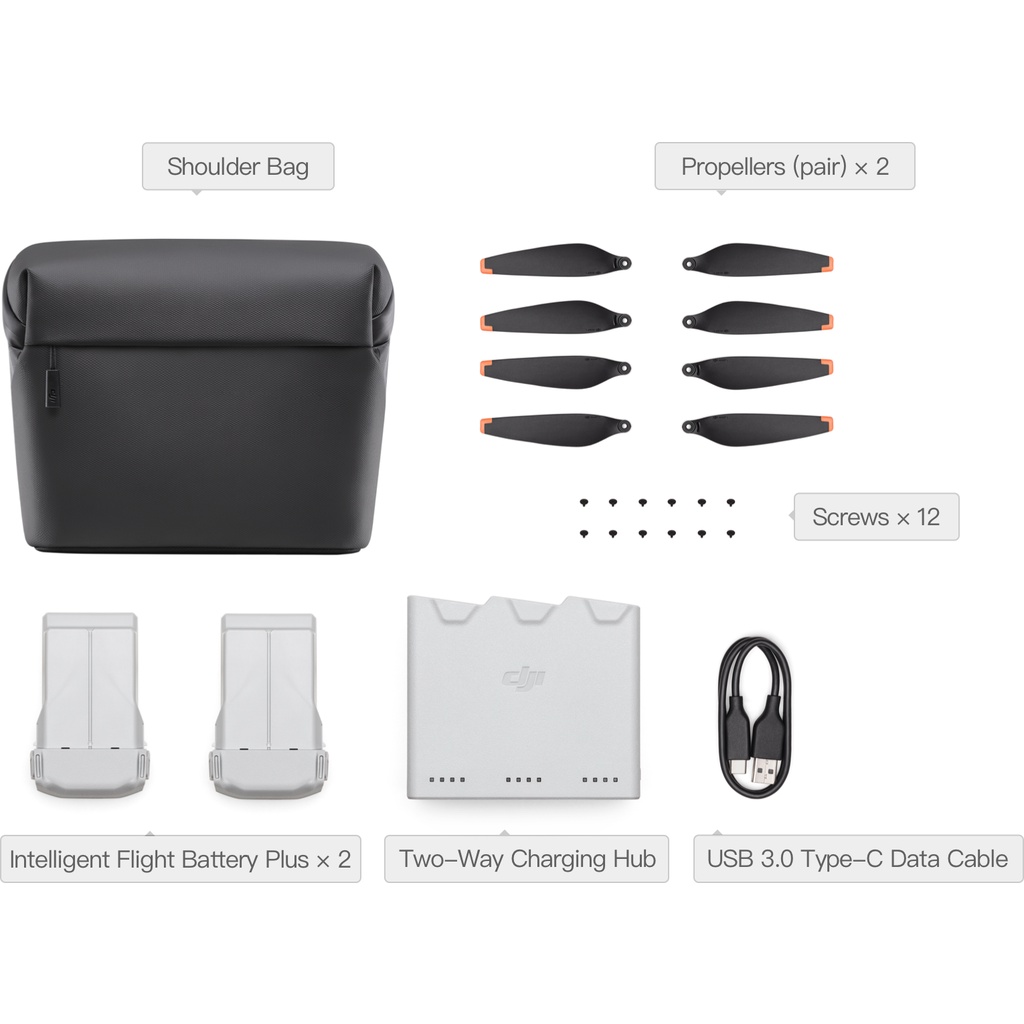 Phụ kiện flycam DJI Mini 3 Pro Fly More Kit Plus