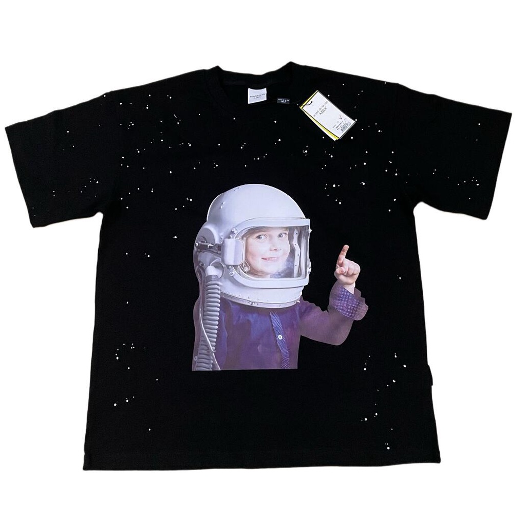 Áo thun cotton ADLV tay ngắn in hình thời trang