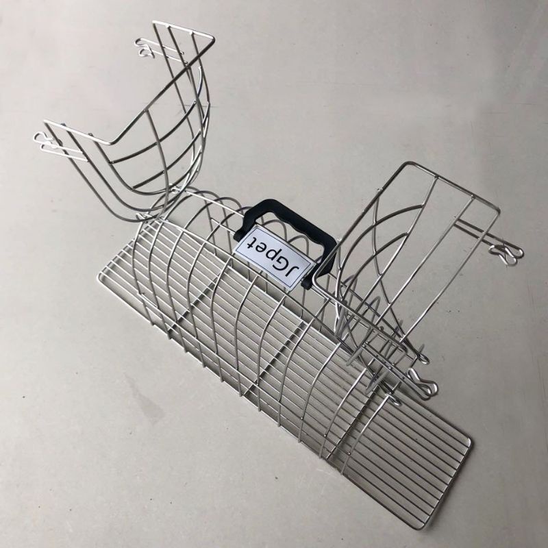 Lồng tắm sấy mèo cao cấp JGpet chất liệu thép dày không rỉ bền đẹp và chắc chắn gọn nhẹ dễ dàng sử dụng