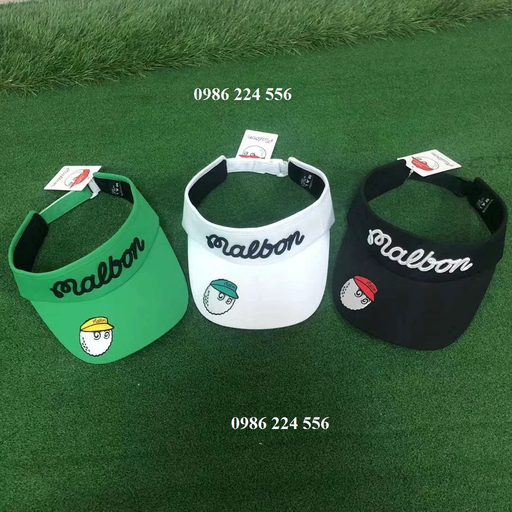 Mũ golf nam nữ lưỡi trai Malbon chống nắng thời trang thể thao cao cấp