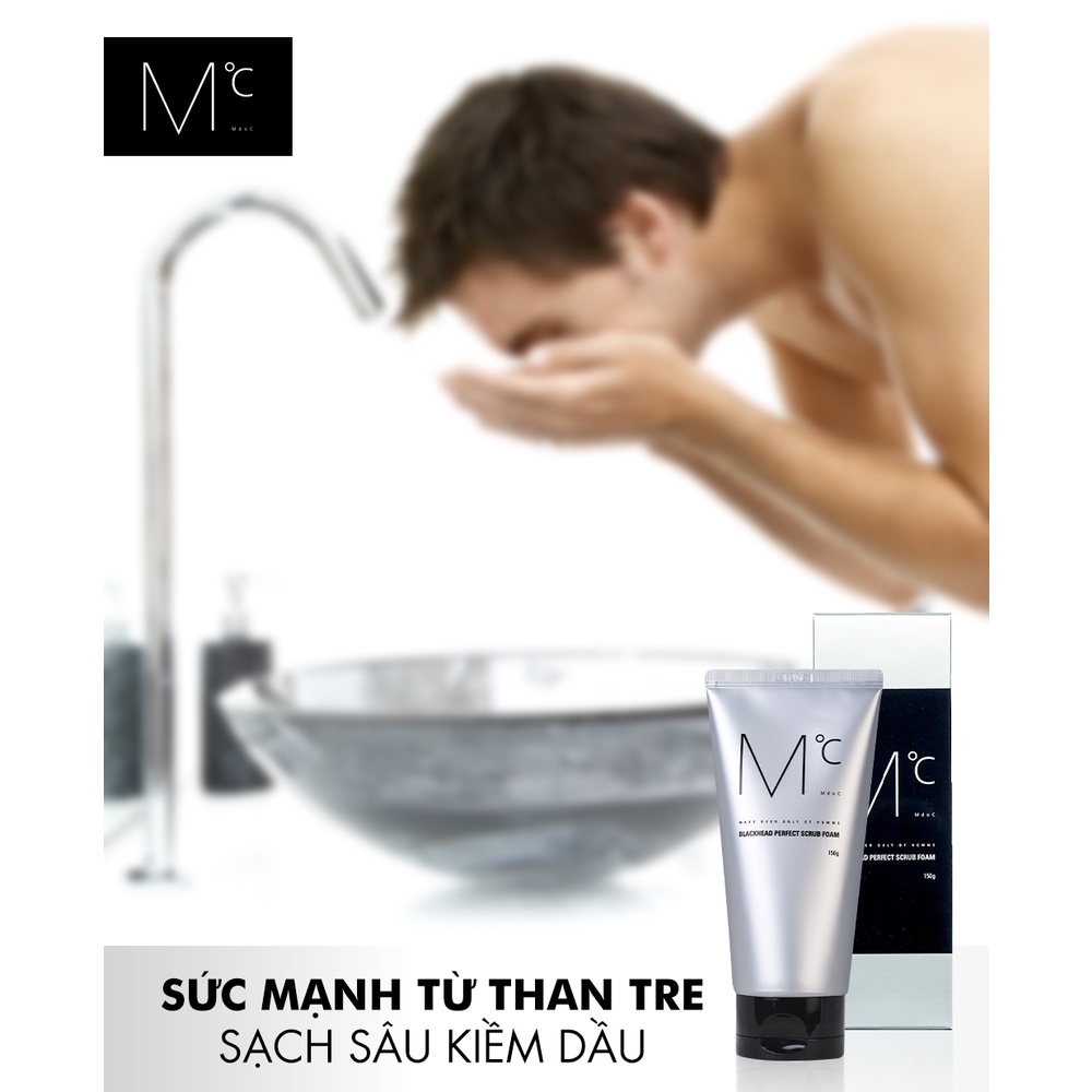 COMBO MDOC Chấm Mụn - Blackhead Perfect Srcub Foam