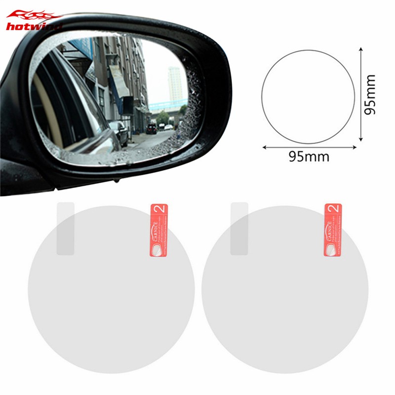 Bộ 2 miếng dán chống nước cho xe hơi thiết kế hình oval