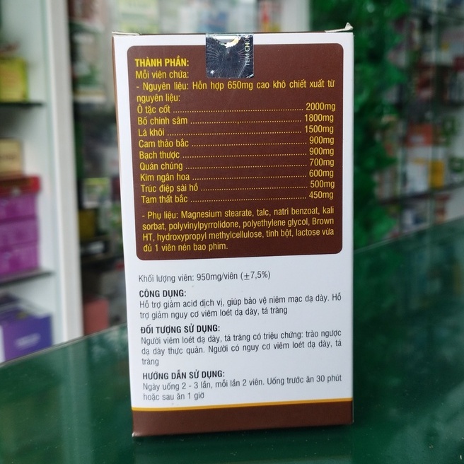 Gastinat Saman - Hỗ trợ bảo vệ niêm mạc dạ dày, giảm acid dịch vị, giảm nguy cơ viêm loét dạ dày, tá tràng