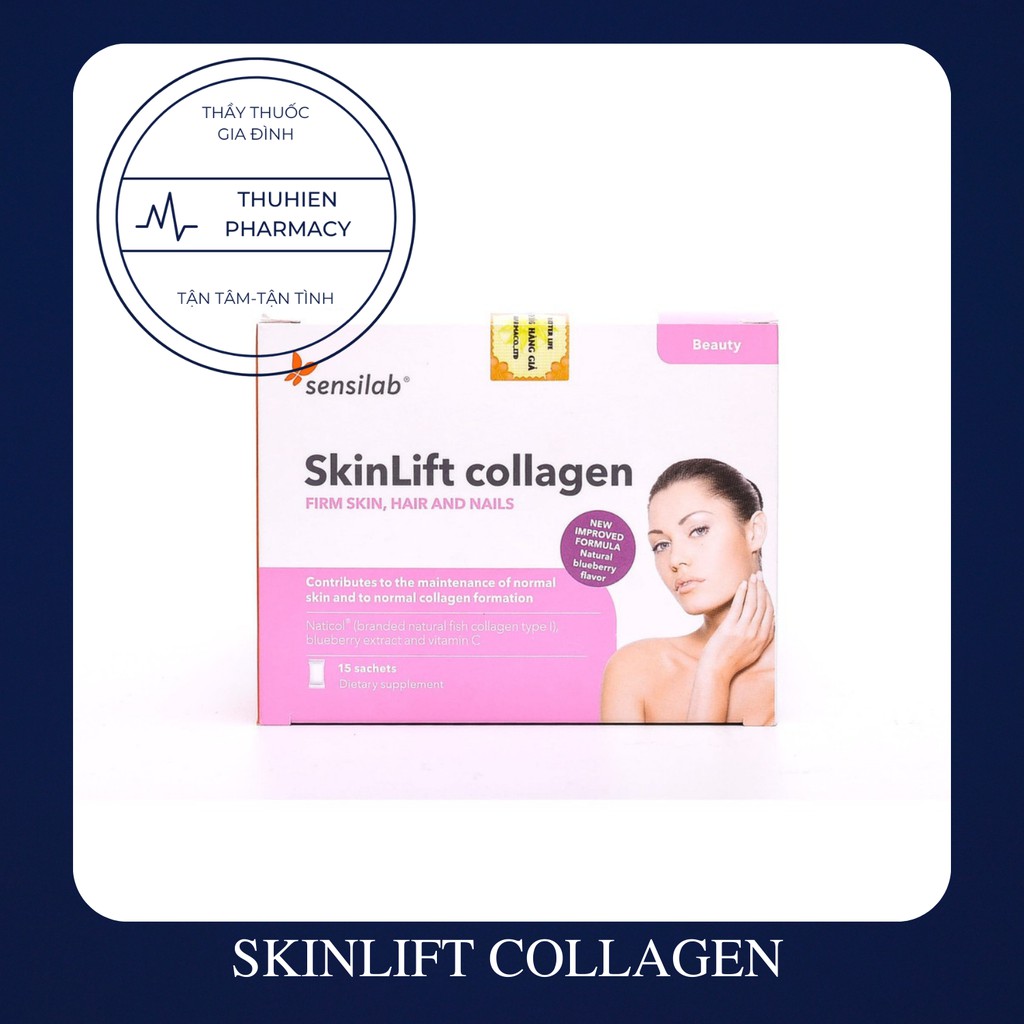 SKINLIFT COLLAGEN - chống lão hoá, làm mịn và săn chắc da (Hộp 15 gói)