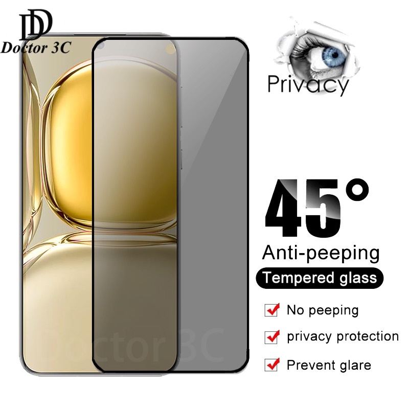 Kính cường lực chống vân tay full màn cho Huawei P50 P40 P30 P20 Mate 30 20 Pro Lite Plus 4G 5G 2022