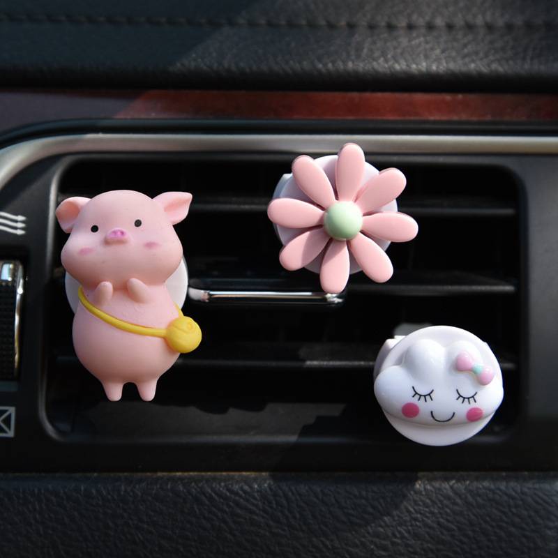 Sáp Thơm Oto Cài Cửa Gió Hình Chú Thỏ Cà Rốt Dễ Thương