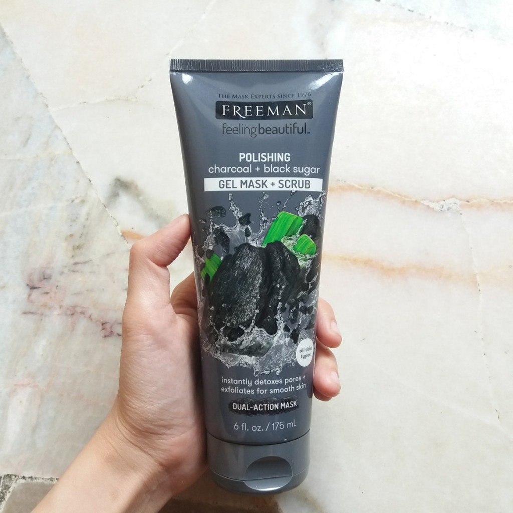 Mặt nạ Freeman Facial Polishing Mask- Charcoal & Black Sugar