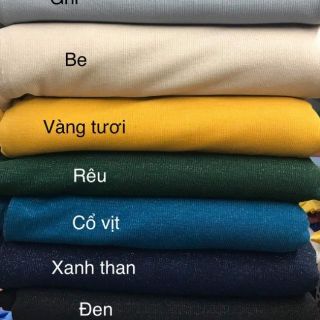 Vải len trơn
