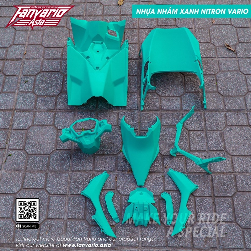 Dàn nhựa nhám màu Vario 125/150 2018-2021