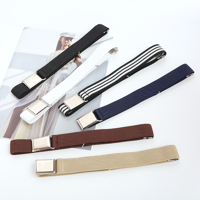 Thắt Lưng Co Giãn Thiết Kế Đơn Giản Thời Trang Cho Nữ