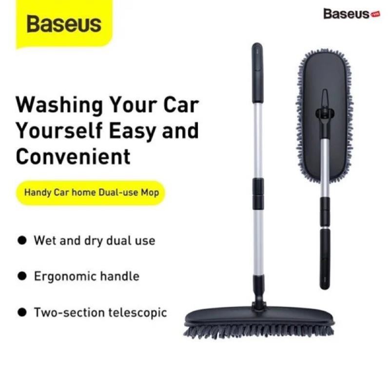 Chổi lau rửa, vệ sinh chuyên dụng cho xe ô tô Baseus Handy Soft Flat Mop