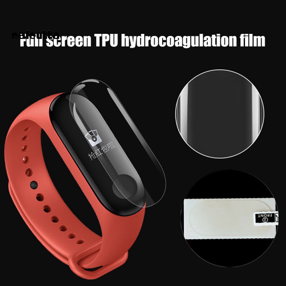 Tấm dán chống xước bảo vệ màn hình vòng tay thông minh Xiaomi Mi Band 2/3/4