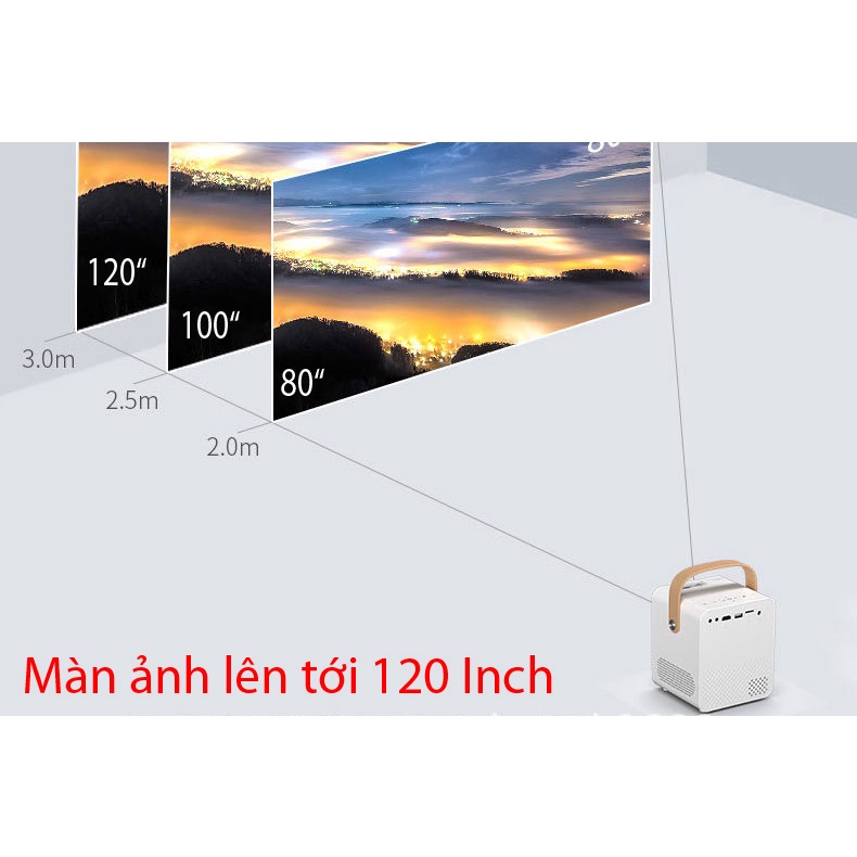 MÁY CHIẾU MINI KAW-K550 &lt;br&gt;ĐỘ PHÂN GIẢI CAO 1080P&lt;br&gt;TÍCH HỢP HỆ ĐIỀU HÀNH ANDROI &lt;br&gt;KẾT NỐI WIFI