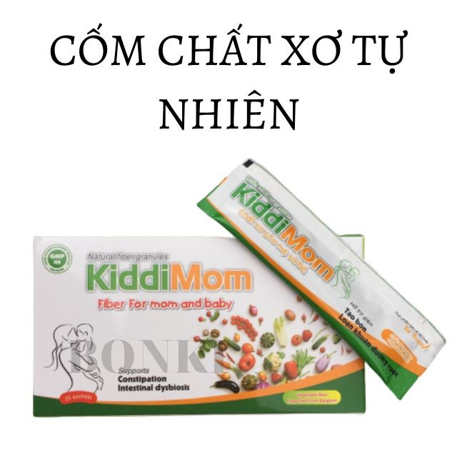 Cốm Bổ Sung Chất Xơ Giảm Táo Bón Cải Thiện Hệ Vi Sinh Đường Ruột KiddiMom