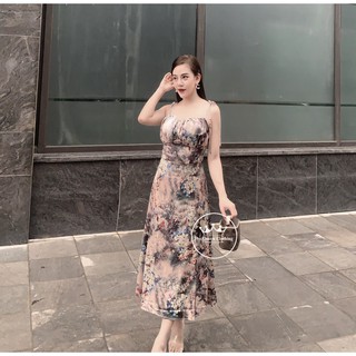 [Hàng Thiết Kế] Váy Lụa 2 Dây Cao Cấp