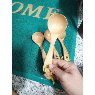 Muôi / Vá múc đồ ăn bằng gỗ , muỗng cơm , muỗng nhỏ