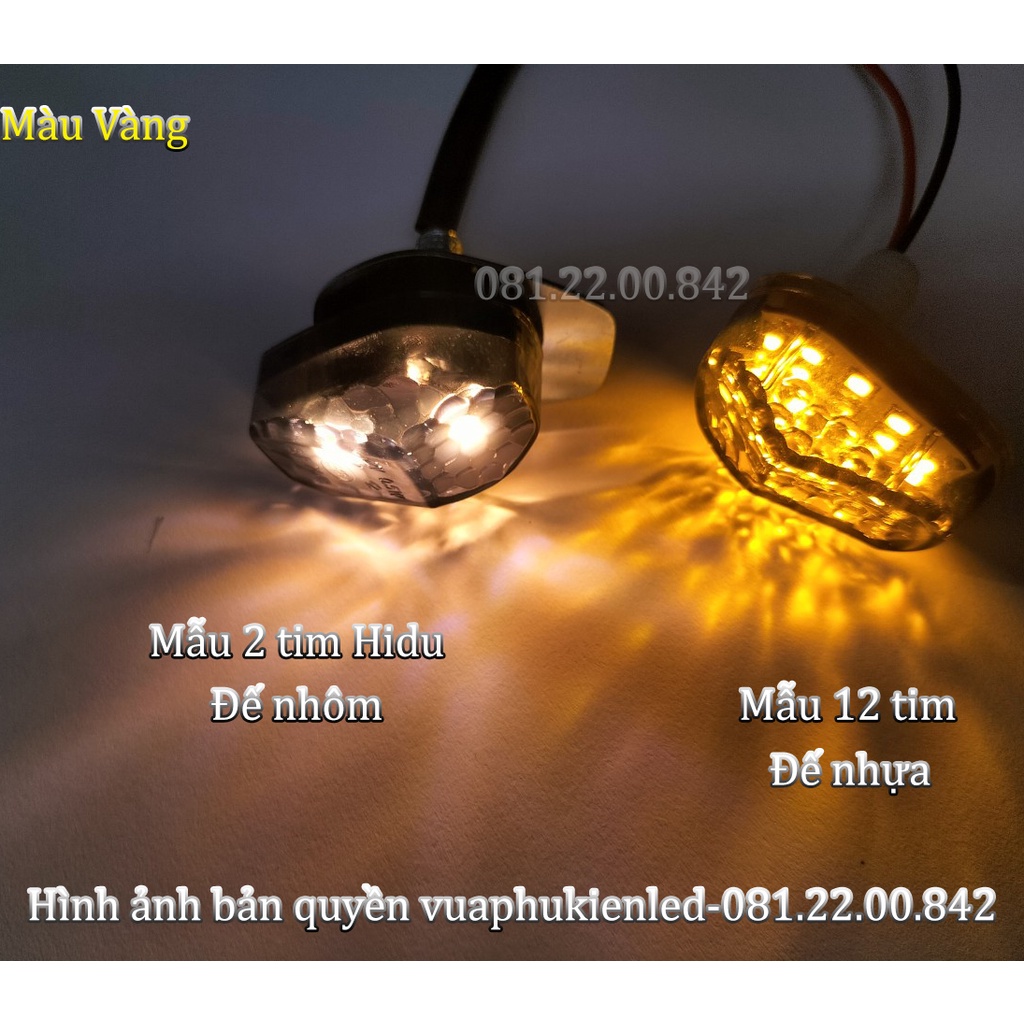 Đèn xi nhan mai rùa cỡ nhỏ lắp vừa khít Winner X