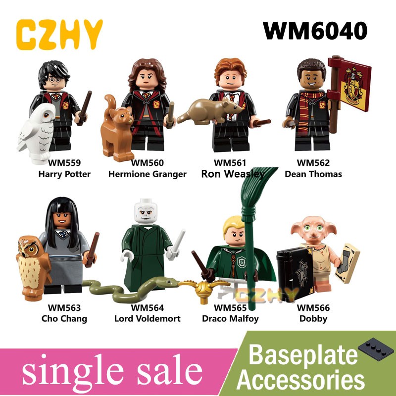 Bộ Đồ Chơi Lego Xếp Hình Nhân Vật Harry Potter Độc Đáo Cho Trẻ Em Wm6040 Wm559 560 561 562 563 564 565 566