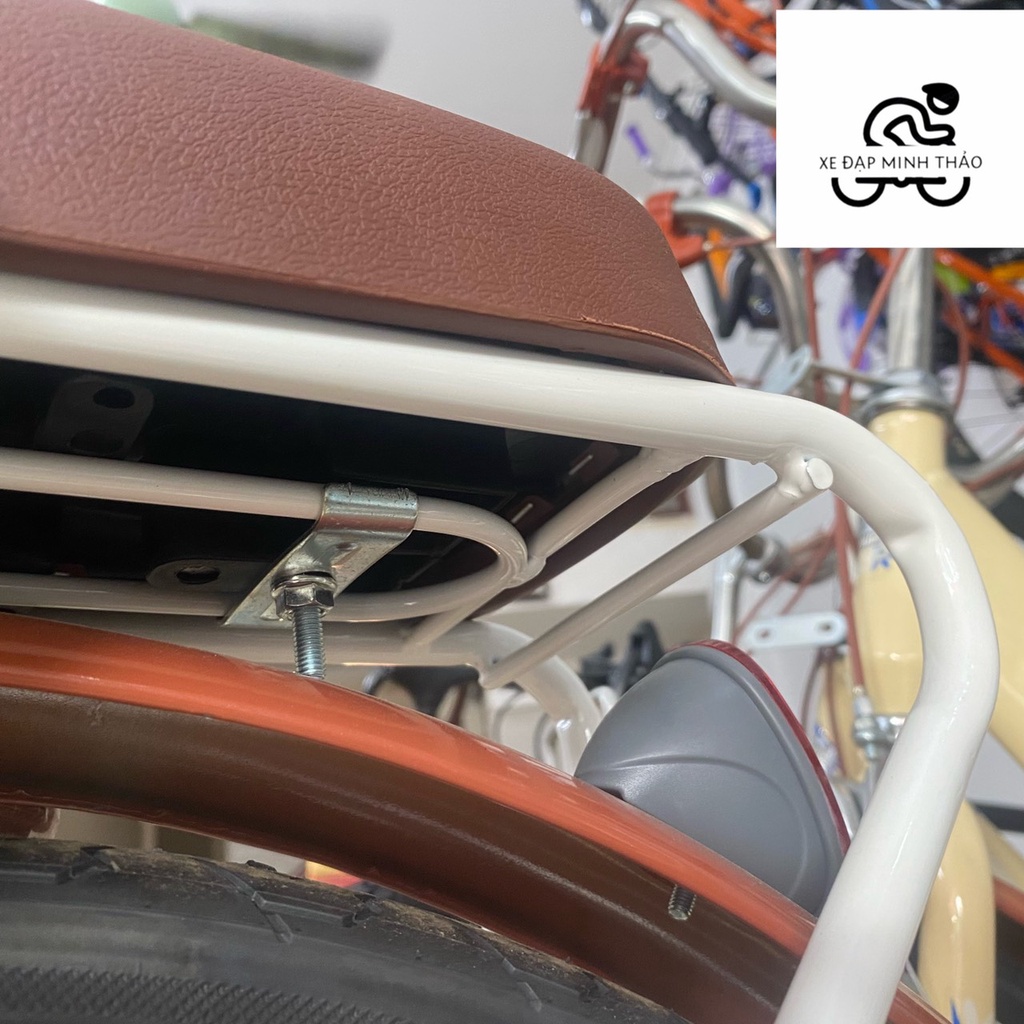 Đệm yên sau, gác baga  lắp được hầu hết các loại xe