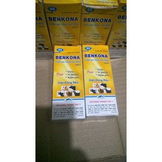 Thuốc sát trùng Benkona trị nấm cho lan 100ml