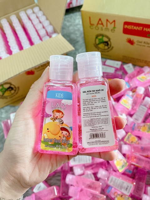 Gel rửa tay trẻ em LAMCOSME 60ml (hàng chuẩn công ty) | BigBuy360 - bigbuy360.vn
