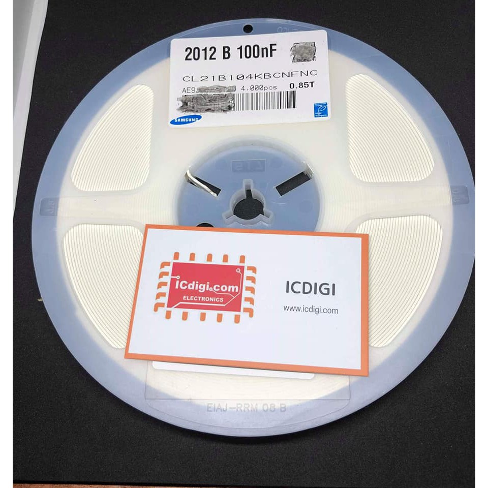 [10pcs] Tụ dán smd Samsung 0805 104 0.1 uf
