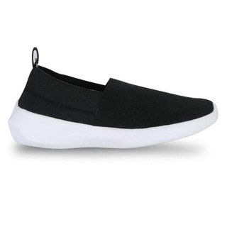 Giày lười unisex Solemate Leedo đi mưa Đen - Trắng SM530