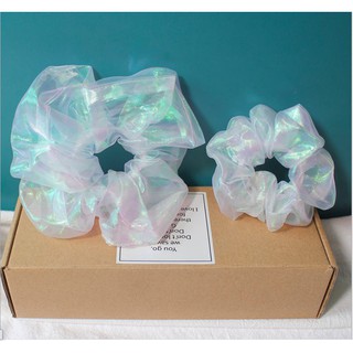 Scrunchies- cột tóc hologram