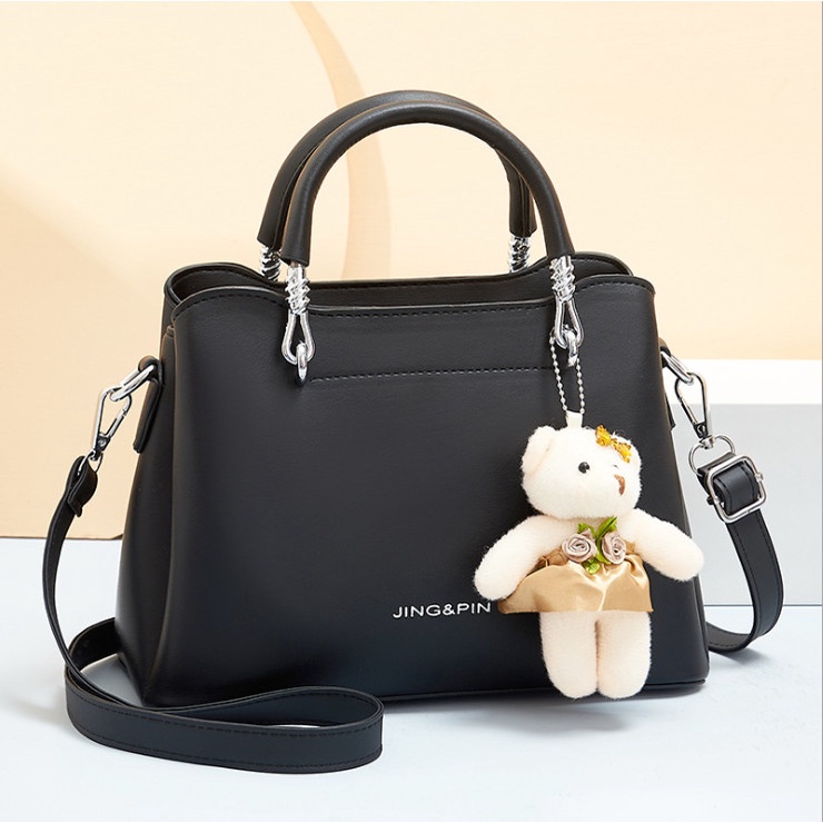 Túi xách nữ đeo chéo công sở Jinpin 3 ngăn thời trang cao cấp BAG U JP3N32