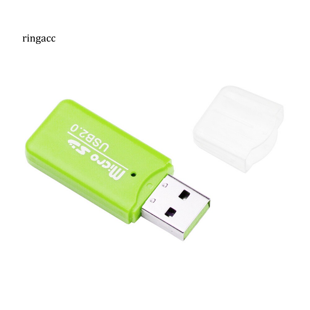 Đầu đọc thẻ nhớ mini USB 2.0 TF Micro SD dành cho PC Laptop