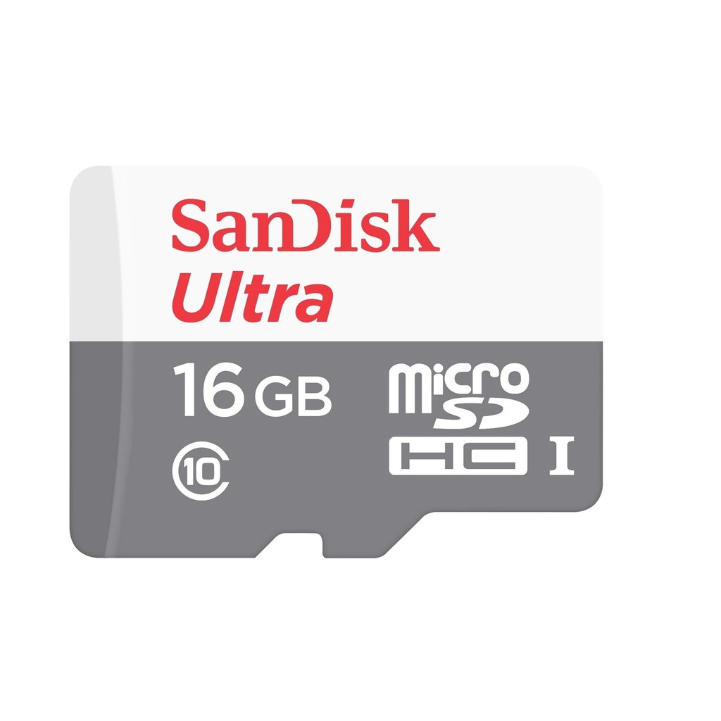 [Chính Hãng]Thẻ nhớ MicroSD Sandisk Ultra 80mb/s 16GB Class10 tốc độ cao | BigBuy360 - bigbuy360.vn