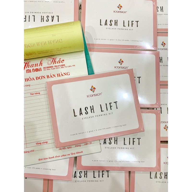 Set uốn mi lashlift