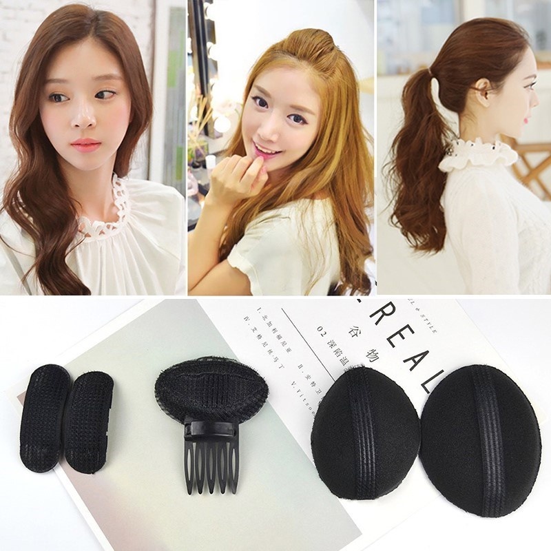Dụng Cụ Kẹp Tóc đệm Tạo Phồng Chân Tóc ẩn Thời Trang Tiện Lợi